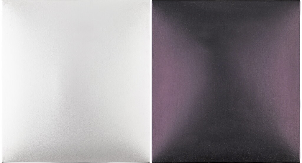 View full screen - View 1 of Lot 64. Untitled (White and Indigo).
