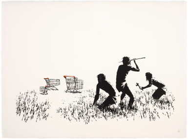 View full screen - View 1 of Lot 22. BANKSY | TROLLEYS.