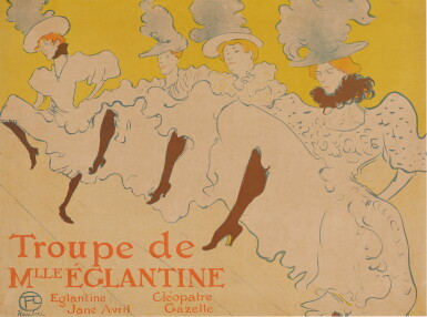 View full screen - View 1 of Lot 313. La Troupe de Mademoiselle Églantine (Delteil 361; Adriani 165; Wittrock P21).