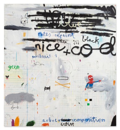 View full screen - View 1 of Lot 128. Artist Notes 1 / My notes 1.