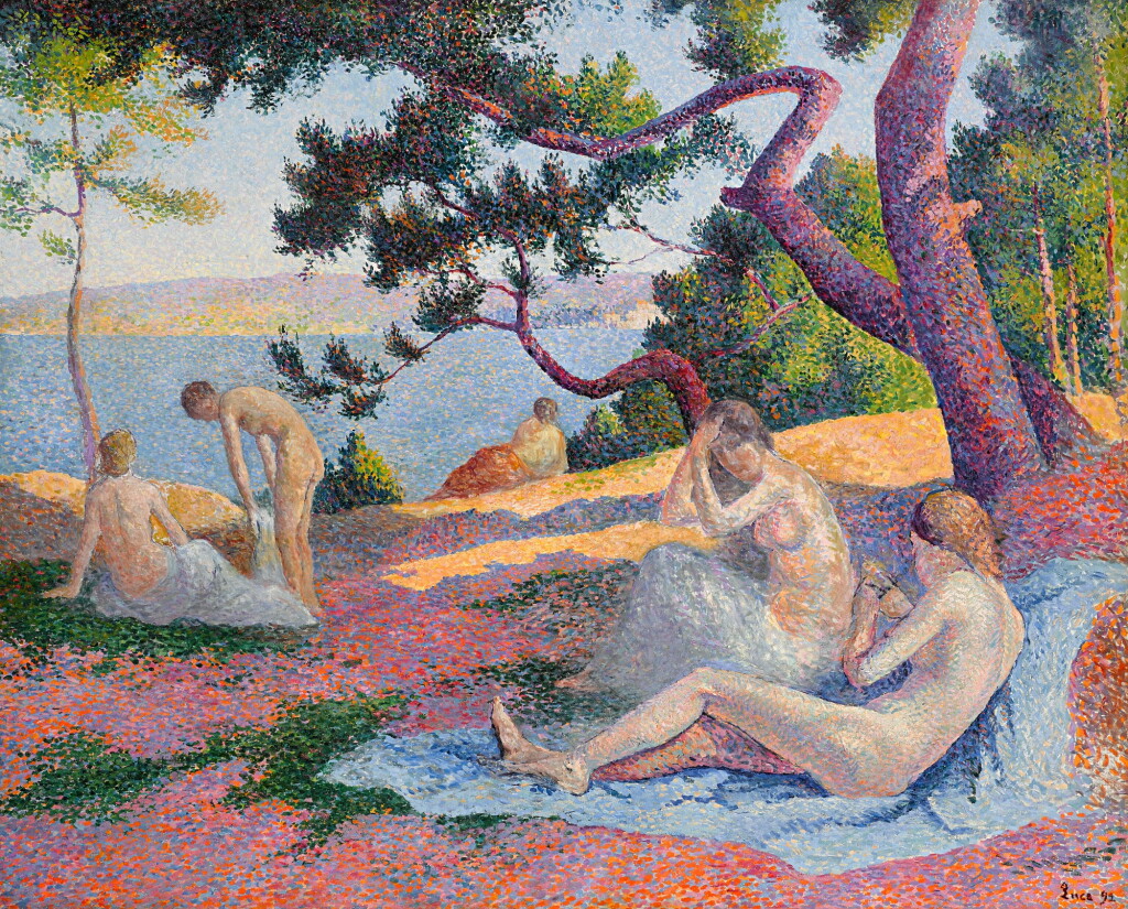 View full screen - View 1 of Lot 48. Baigneuses à Saint-Tropez.