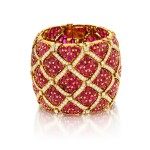 Ruby and Diamond Bracelet