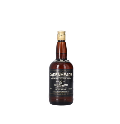 View full screen - View 1 of Lot 5913. Kinclaith Cadenhead's Dumpy 20 Year Old 46.0 abv 1965 (1 BT75).