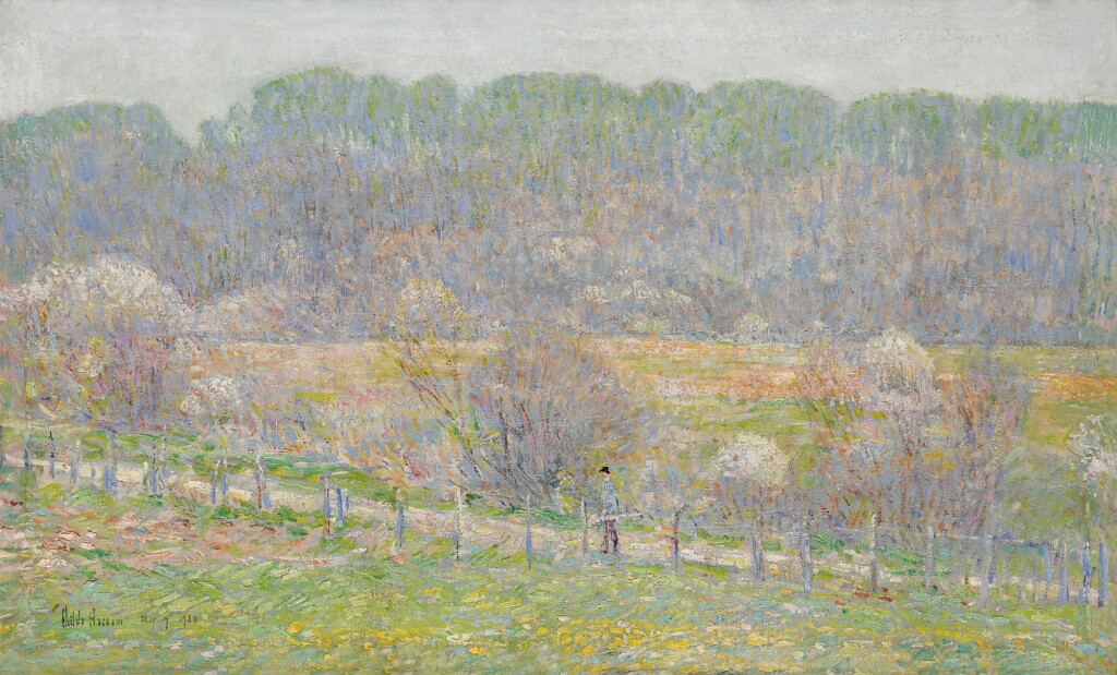 View full screen - View 1 of Lot 519. Spring at East Hampton, Egypt Lane.