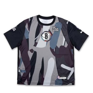 View full screen - View 1 of Lot 203. Jalen Wilson Brooklyn Nets 2024-2025 Game Issued City Edition Warmup Set .