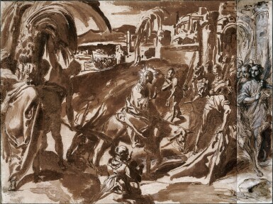 View full screen - View 1 of Lot 153. Christ’s entry into Jerusalem.