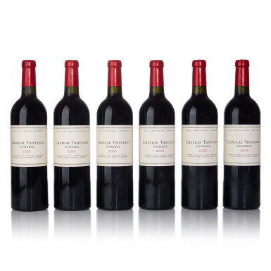 View full screen - View 1 of Lot 315. Château Trotanoy 2005 (6 BT).