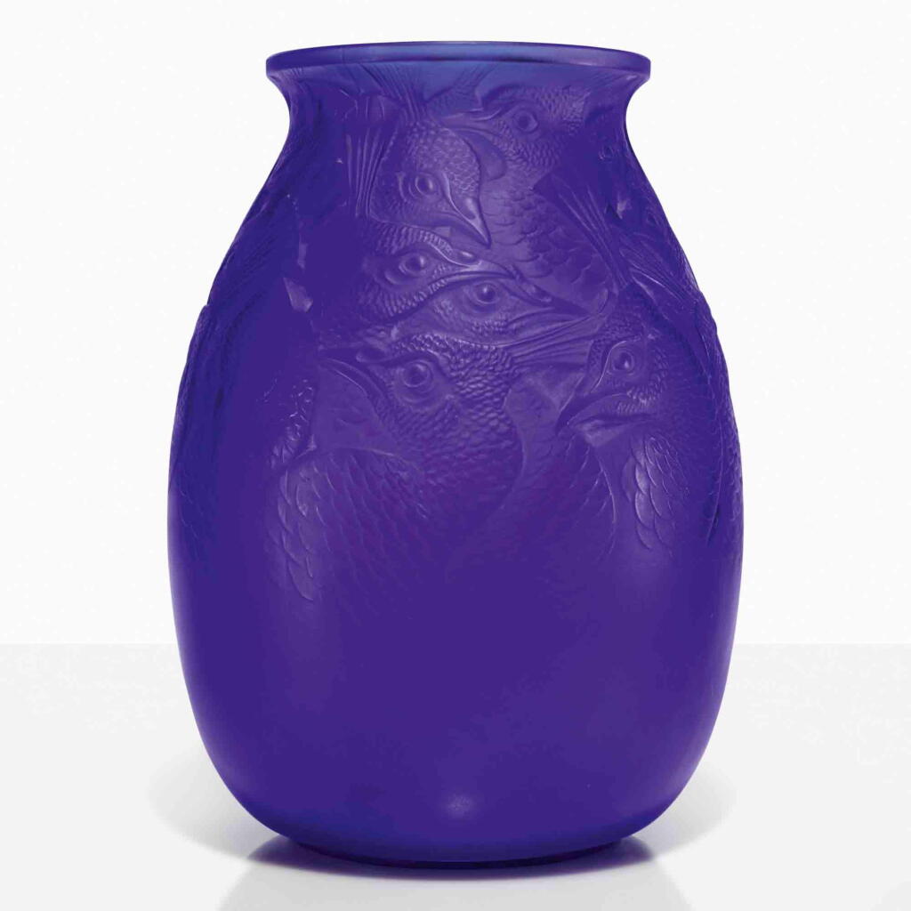 View full screen - View 1 of Lot 70. "Borromée" Vase, Marcilhac No. 1017.