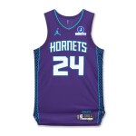 Brandon Miller Charlotte Hornets 2025-2026 Emirates NBA Cup Game Worn Statement Edition Jersey