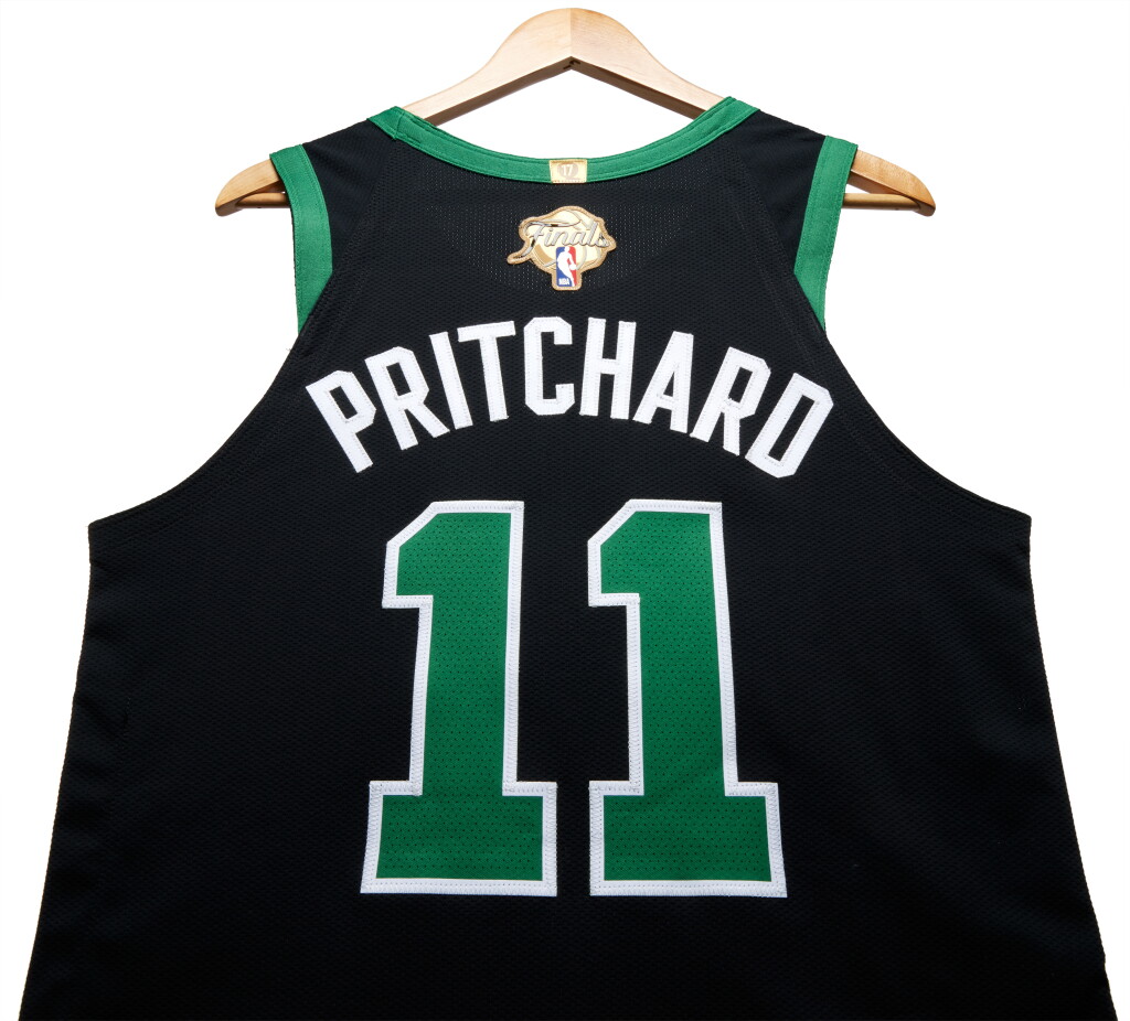 View full screen - View 1 of Lot 16. Payton Pritchard Boston Celtics 2024 NBA Finals Game Worn Statement Edition Jersey | Game 2 .