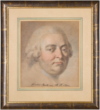 View full screen - View 1 of Lot 1. C.P.E. Bach. Portrait of the composer probably by J.F. Reifenstein, c.1754.