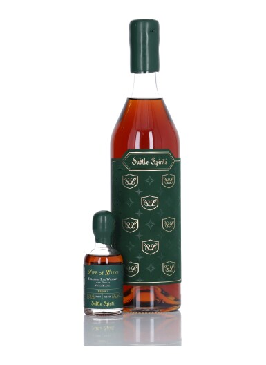 View full screen - View 1 of Lot 278. Subtle Spirits 13 Year Old Straight Rye Whiskey 130.8 Proof NV (1 Bottle 75cl).