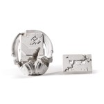 Daniel Arsham, Future Relic 004 'Cassette Tape' & Future Relic 007 'Cassette Player'