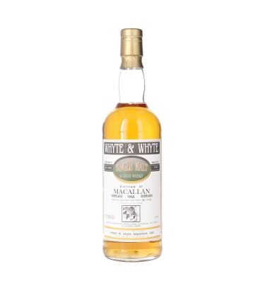View full screen - View 1 of Lot 5207. Macallan Whyte & Whyte 28 Year Old 55.7 abv 1965 (1 BT75).
