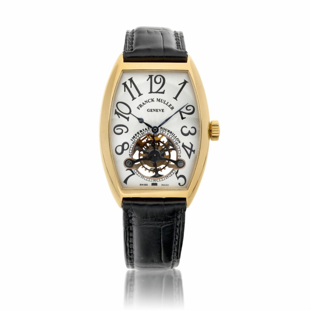 View full screen - View 1 of Lot 2039. Imperial Tourbillon, Reference 5850T A yellow gold tourbillon wristwatch, Circa 2005 | Imperial Tourbillon 型號5850T | 黃金陀飛輪腕錶,約2005年製.