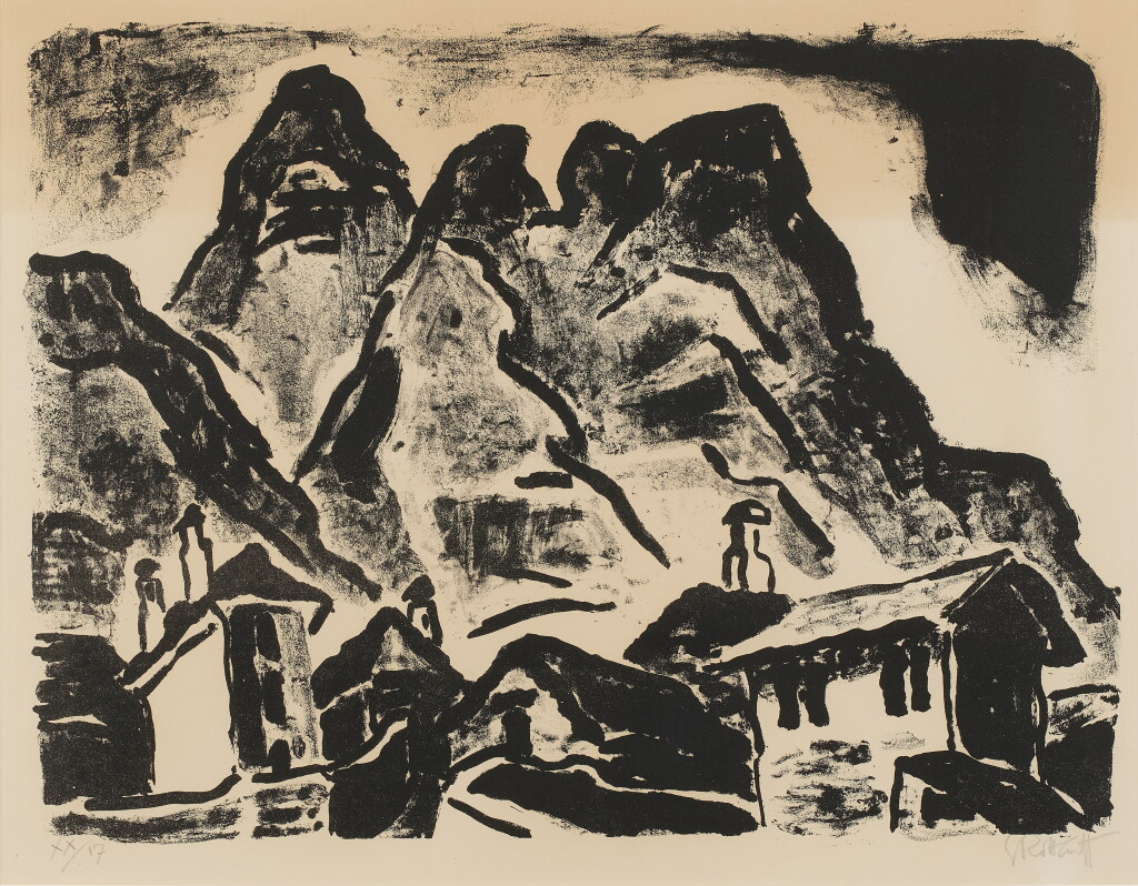View full screen - View 1 of Lot 33. Tessiner Bergort .