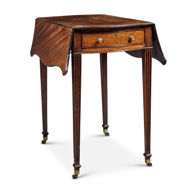 View full screen - View 1 of Lot 525. A George III Mahogany Pembroke Table, Circa 1770 .