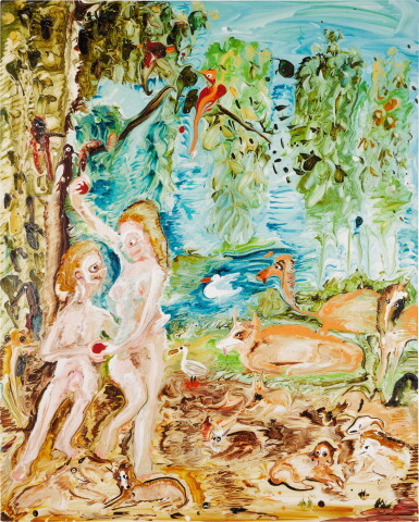 View full screen - View 1 of Lot 59. GENIEVE FIGGIS | ADAM & EVE.