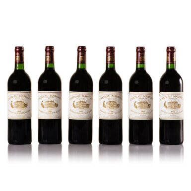 View full screen - View 1 of Lot 454. Château Margaux 1996 (6 BT).