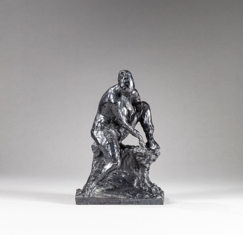 View full screen - View 1 of Lot 103. Femme s'essuyant le pied (Woman Drying her foot).