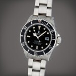 Submariner, Reference 168000 | A stainless steel wristwatch with date and bracelet | Circa 1987