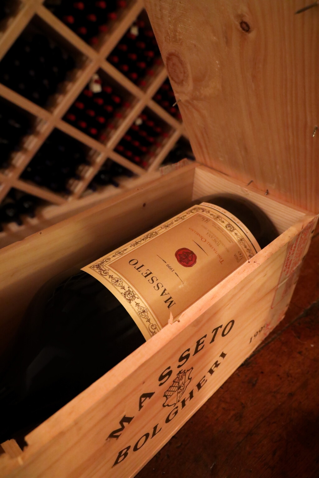 View full screen - View 1 of Lot 1287. Masseto 1999 (1 DM).