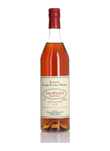 View full screen - View 1 of Lot 92. Van Winkle 12 Year Old Special Reserve Lot "B" 90.4 Proof NV (1 BT 70cl).