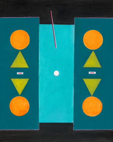 View full screen - View 1 of Lot 1040. Ho Kan 霍剛 | Abstract 2015-028 抽象2015-028.
