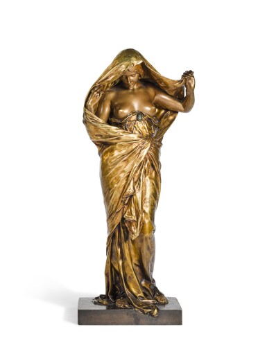 View full screen - View 1 of Lot 19. LOUIS-ERNEST BARRIAS | LA NATURE SE DÉVOILANT DEVANT LA SCIENCE (NATURE REVEALING HERSELF TO SCIENCE).