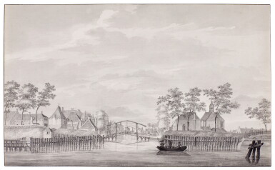 View full screen - View 1 of Lot 362. View of Weesp.