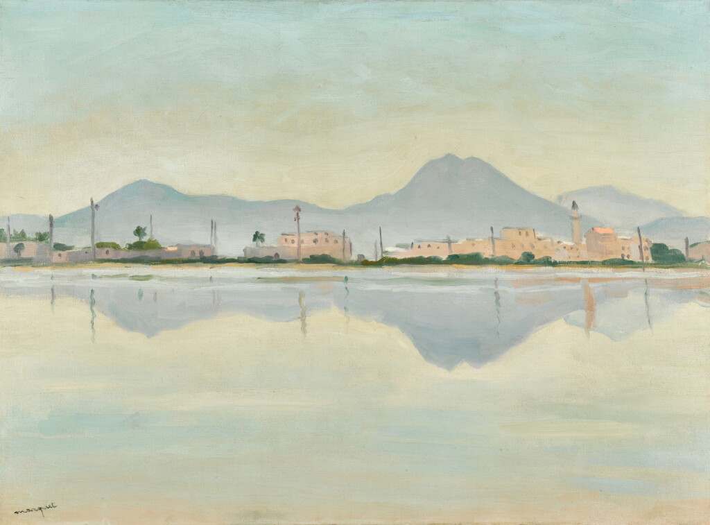 View full screen - View 1 of Lot 46. ALBERT MARQUET | REFLETS SUR LE LAC.