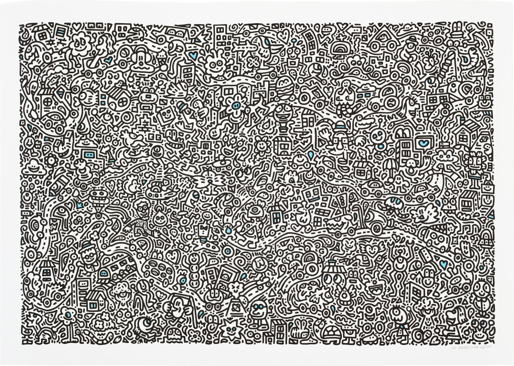 View full screen - View 1 of Lot 67. City Blues | 藍色城市.