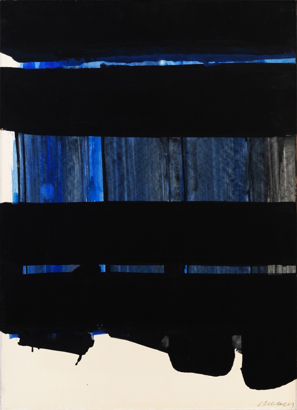 View full screen - View 1 of Lot 17. Gouache 75 x 54,5 cm, 1973.