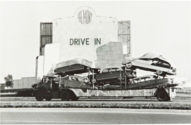 View full screen - View 1 of Lot 78. ROBERT FRANK | 'U. S. 24 OUTSIDE DETROIT' (FREMONT DRIVE-IN).