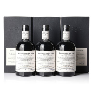 View full screen - View 1 of Lot 3400. William Grant & Sons Rare & Extraordinary 25 Year Old 43.0 abv NV (3 BT70).