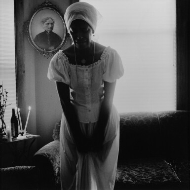 View full screen - View 1 of Lot 452. Woman in White.