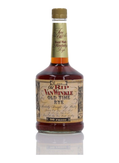View full screen - View 1 of Lot 1146. Old Rip Van Winkle 12 Year Old 'Old Time Rye' 90 Proof NV (1 Bottle 75cl).