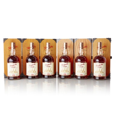 View full screen - View 1 of Lot 6201. Glenfarclas Single Cask #1003 50.2 abv 1990 (6 BT70).