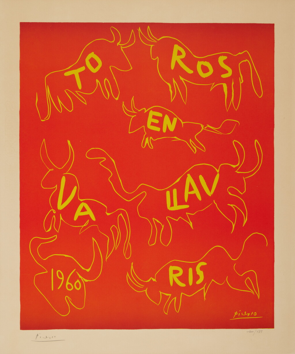 View full screen - View 1 of Lot 49. Toros en Vallauris.