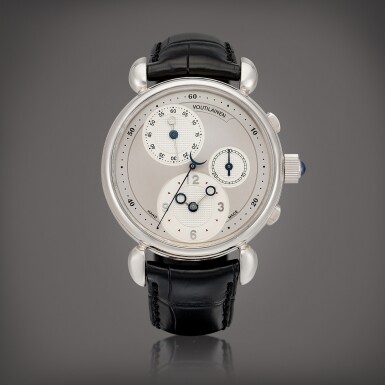 View full screen - View 1 of Lot 2156. Chronograph Masterpiece, No. 8 A limited edition white gold chronograph wristwatch, Circa 2007 | Chronograph Masterpiece 編號8 限量版白金計時腕錶,約2007年製.