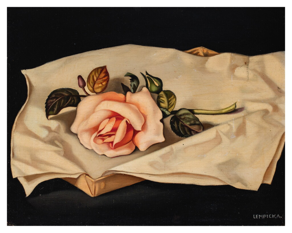View full screen - View 1 of Lot 26. TAMARA DE LEMPICKA | UNE ROSE.