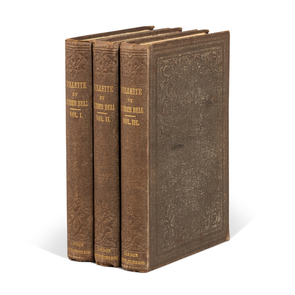 View full screen - View 1 of Lot 1011. Brontë, Charlotte | The author's third novel, the last published in her lifetime.