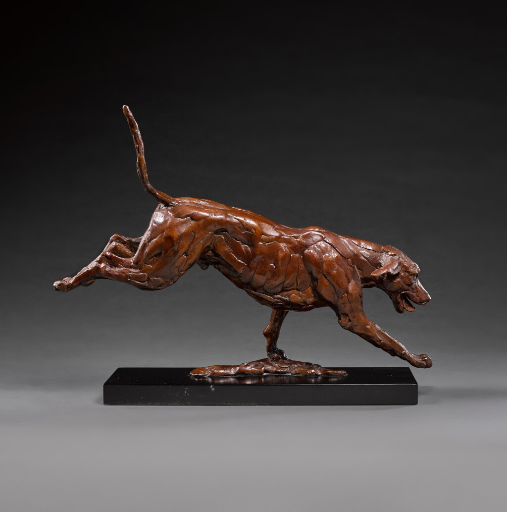 View full screen - View 1 of Lot 117. Running Dog.