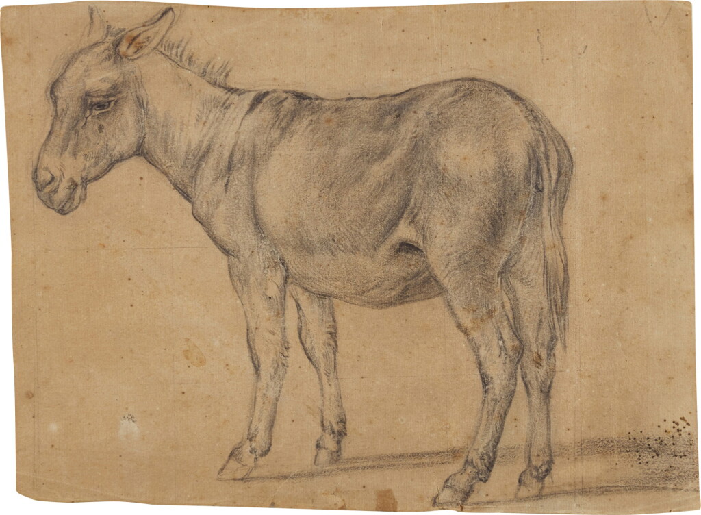 View full screen - View 1 of Lot 114. A Donkey.