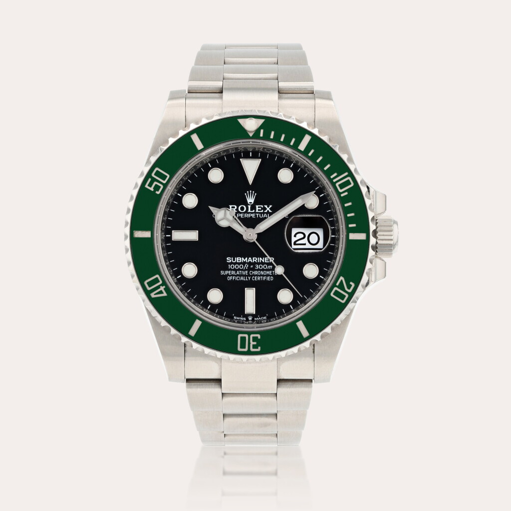 View full screen - View 1 of Lot 385. Submariner, reference 126610LV Montre bracelet en acier avec date | Stainless steel wristwatch with date and bracelet Vers 2021 | Circa 2021.