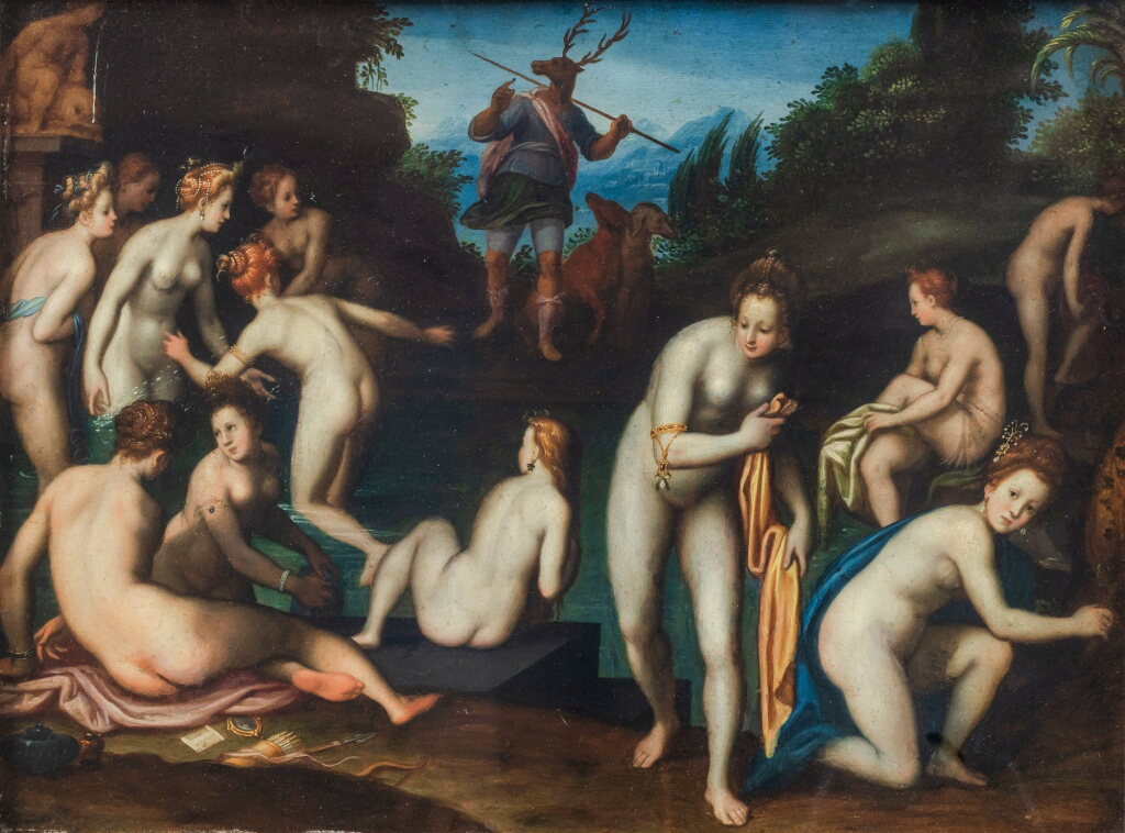 View full screen - View 1 of Lot 101. Diana and Actaeon.