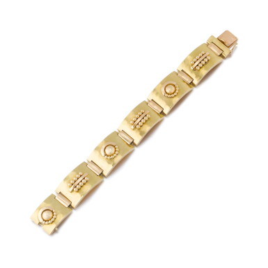 View full screen - View 1 of Lot 60. Bracelet or | Gold bracelet.