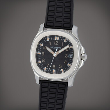 View full screen - View 1 of Lot 374. Aquanaut, Reference 5066 | A stainless steel wristwatch with date | Circa 1999.
