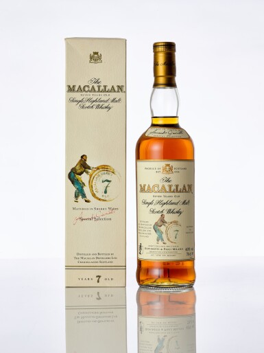 View full screen - View 1 of Lot 1049. The Macallan 7 Year Old Giovinetti & Figli 40.0 abv NV (1 BT70).