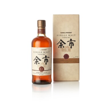 View full screen - View 1 of Lot 5062. 余市 Nikka Yoichi 12 Year Old Single Malt Whisky 45.0 abv NV (1 BT70).